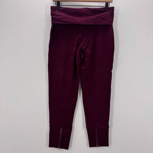 NWT GREY STATE Cross Town Leggings Mars Red sz L Cotton Blend Basic Sustainable - Picture 3 of 8